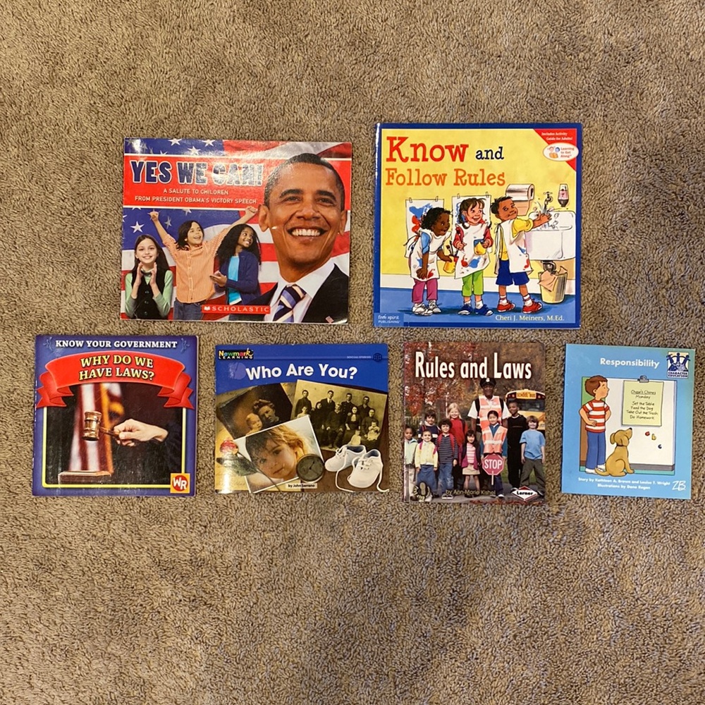 Kids Social Studies Books Lot